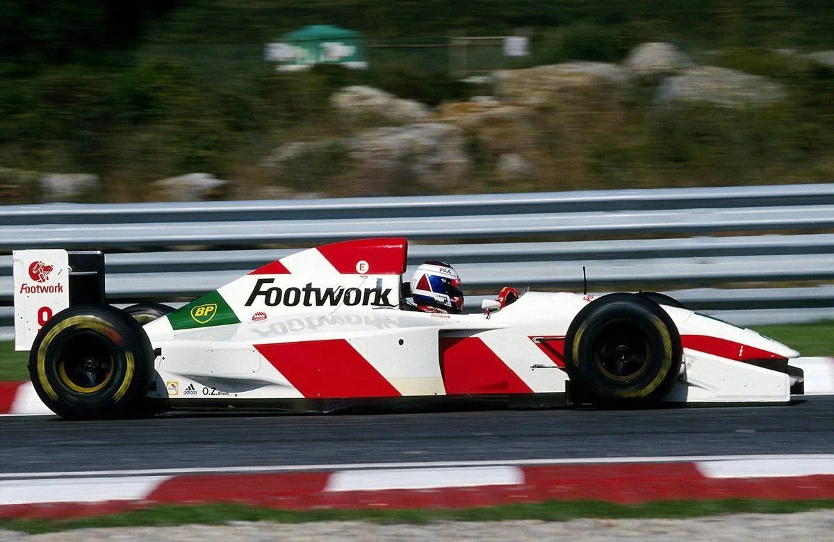 De Ferrán probando un Footwork en 1994. (Archivo / Getty Images)