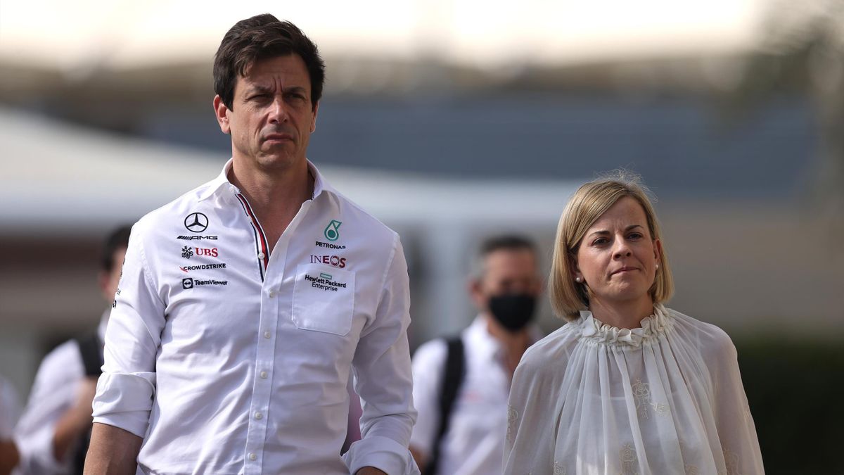 Toto y Susie Wolff. (Archivo / Getty Images)