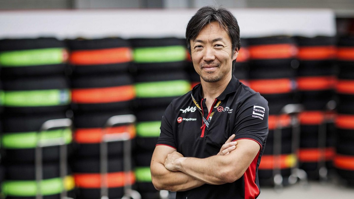 Ayao Komatsu, nuevo director de equipo de Haas. (DAZN)
