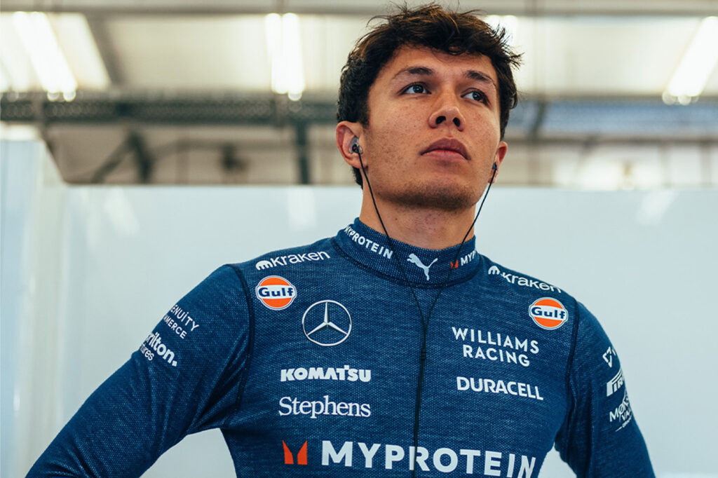 Albon admite que Williams “encontró cosas que no le gustaron” durante las pruebas de F1