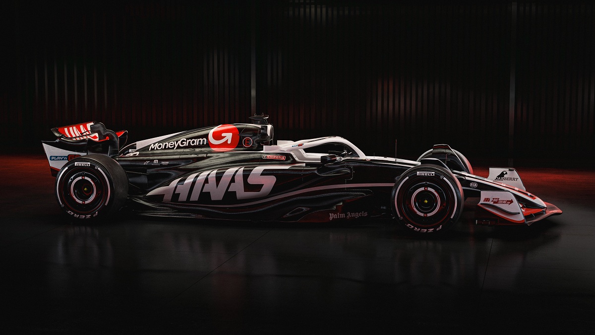 Haas VF-24. (MoneyGram Haas F1 Team)