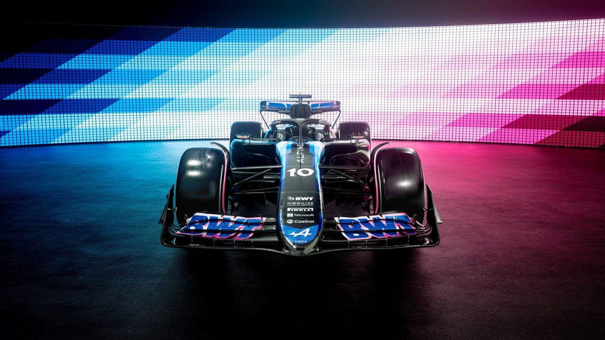 Alpine reveló el A524 para la temporada 2024 de Fórmula 1
