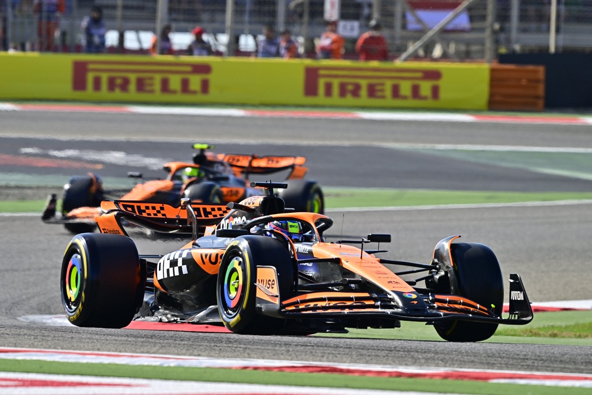Norris y Piastri. (Bahrain International Circuit)