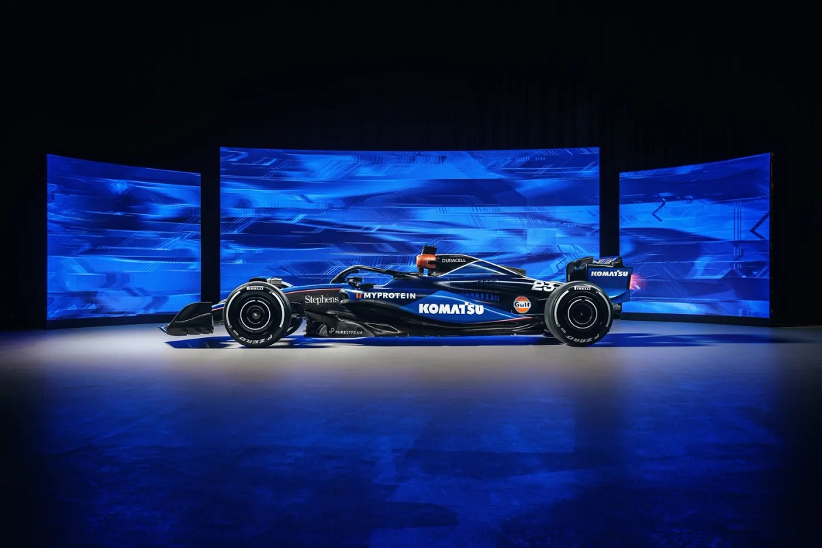 Vista lateral del Williams FW46. (Williams Racing)