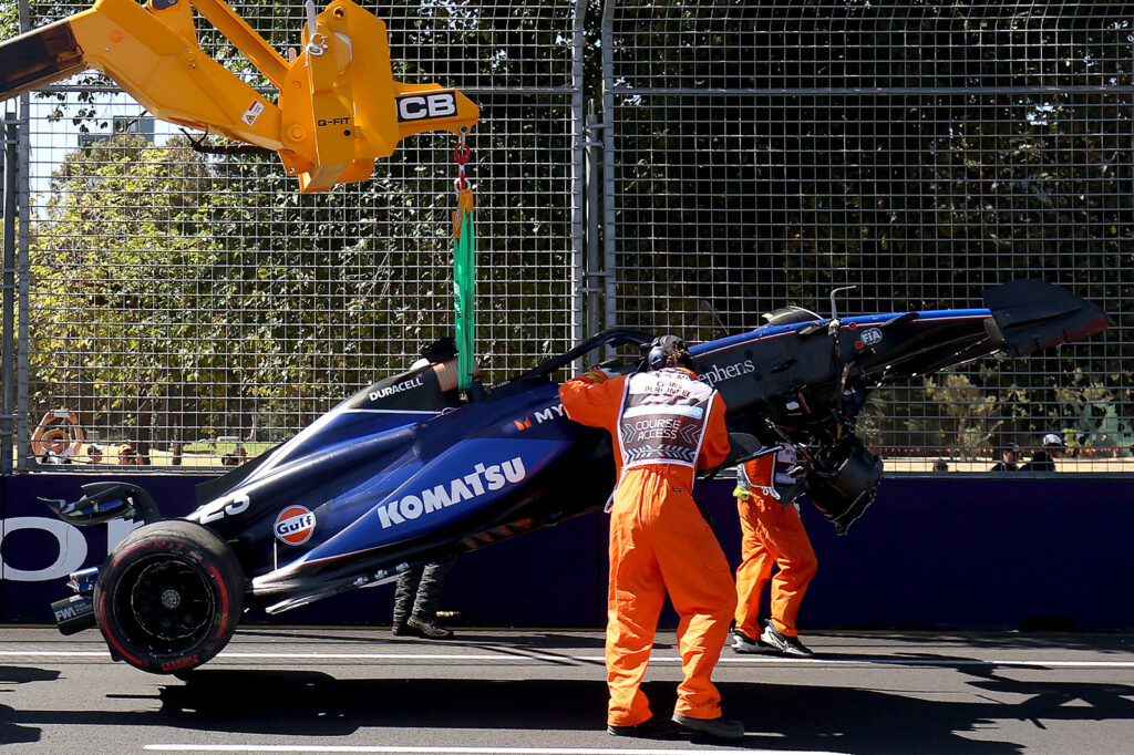 Williams le da el coche de Sargeant a Albon por lo que queda del fin de semana en Australia