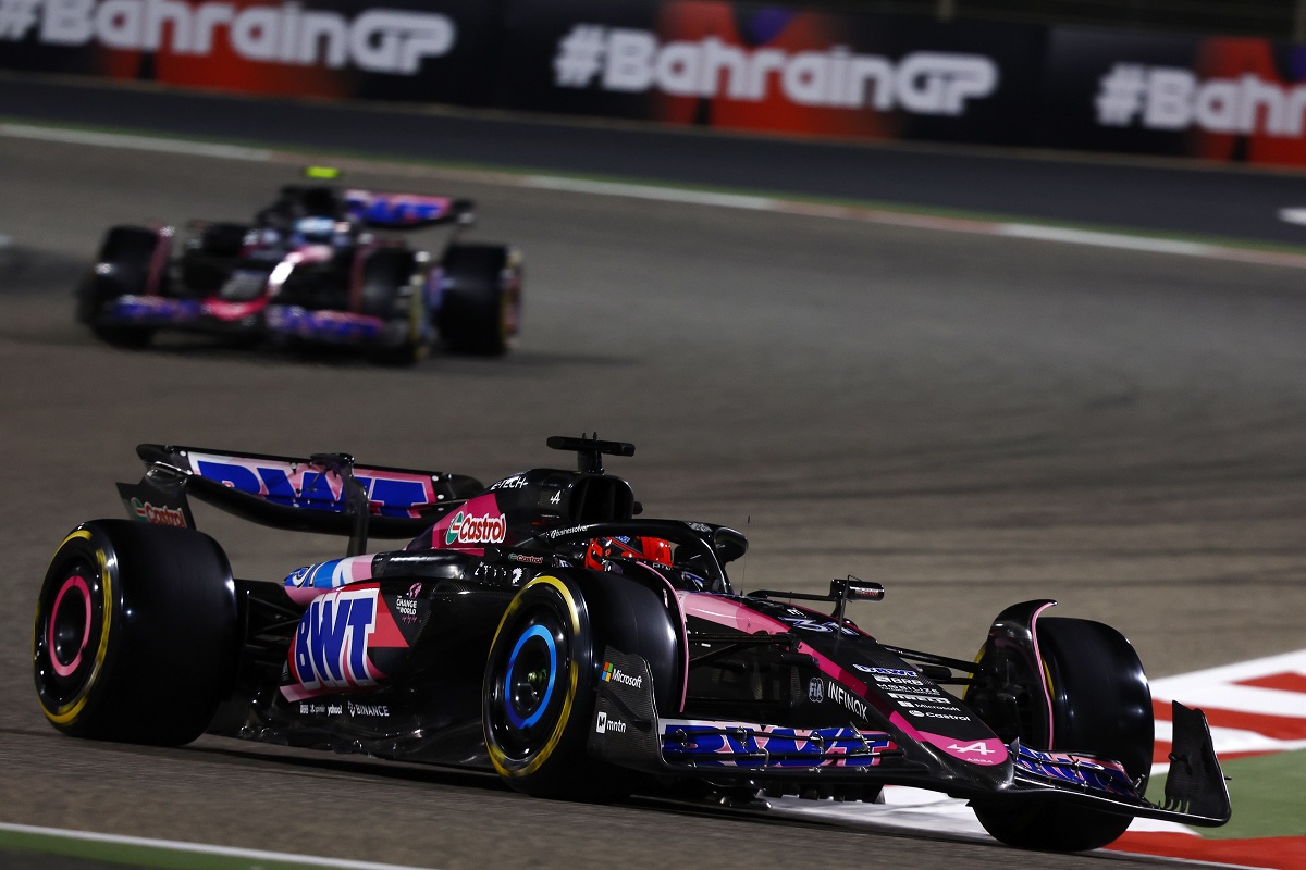 Ocon y Gasly el último fin de semana en Bahrein. (BWT Alpine F1 Team / Renault Group)