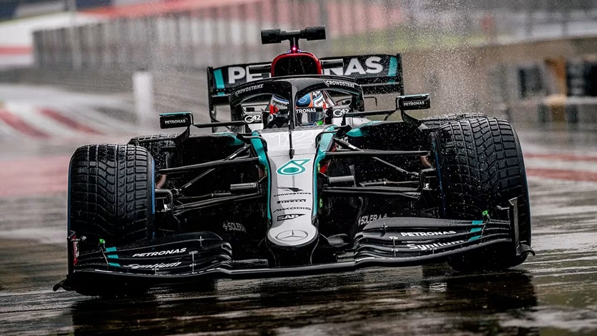 Andrea Antonelli finalizó su primer test con Mercedes