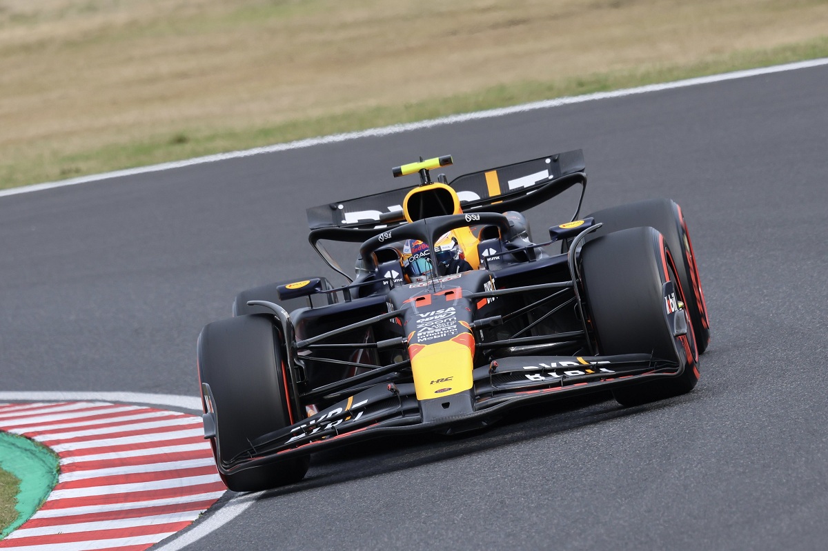 Sergio Pérez durante la Qualy. (Suzuka International Racing Circuit)