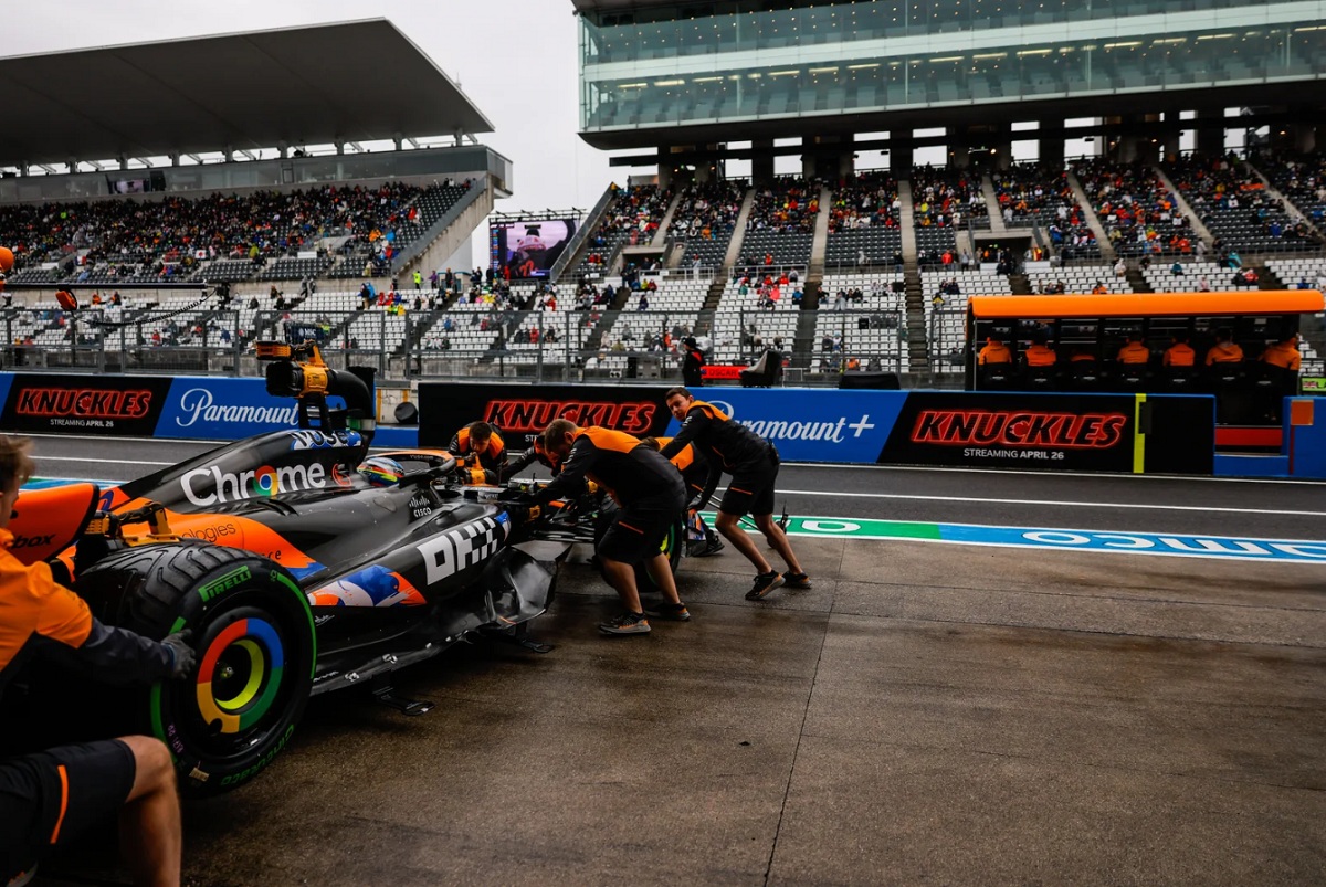 La llovizna condicionó el primer día de entrenamientos en Suzuka