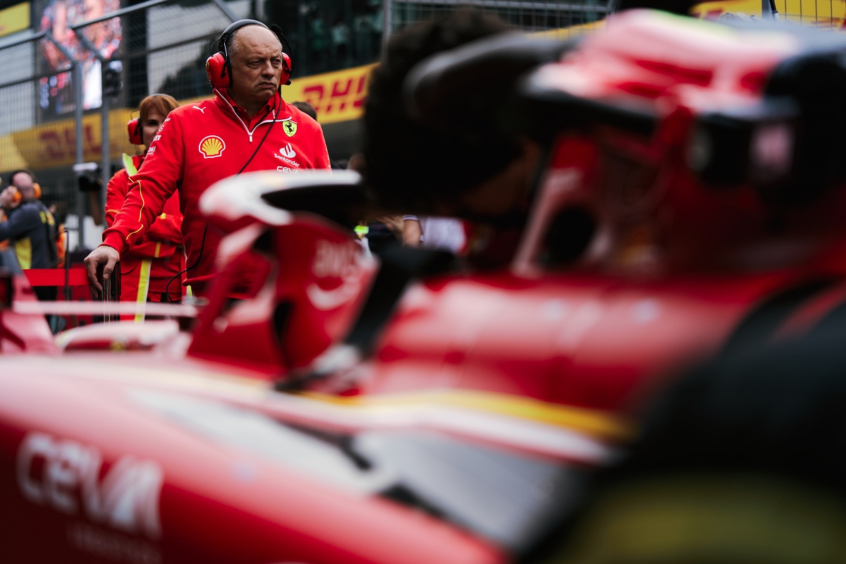 Vasseur intentó ensayar una justificación pero finalmente reconoció que se cometieron errores en Sepang. (Ferrari Media Centre)