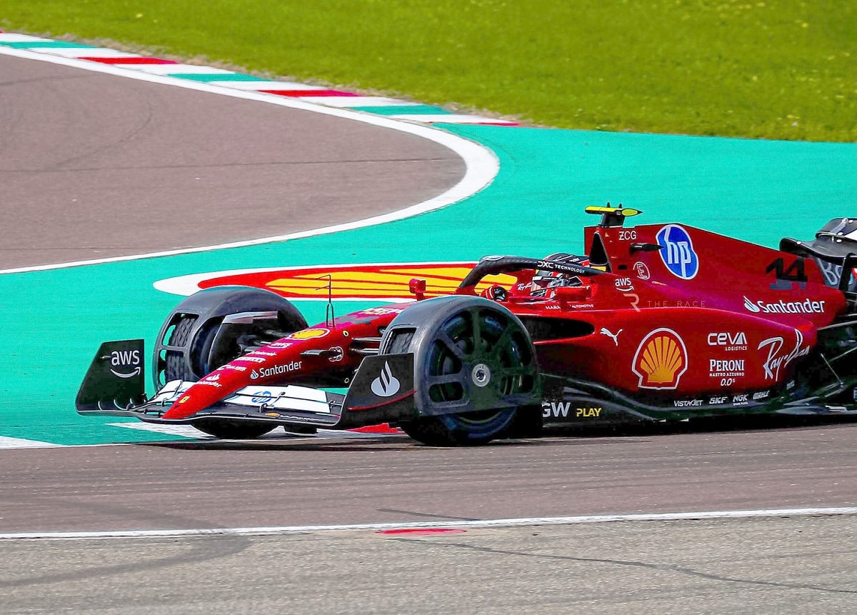 Ferrari probó los guardabarros anti-spray de FIA
