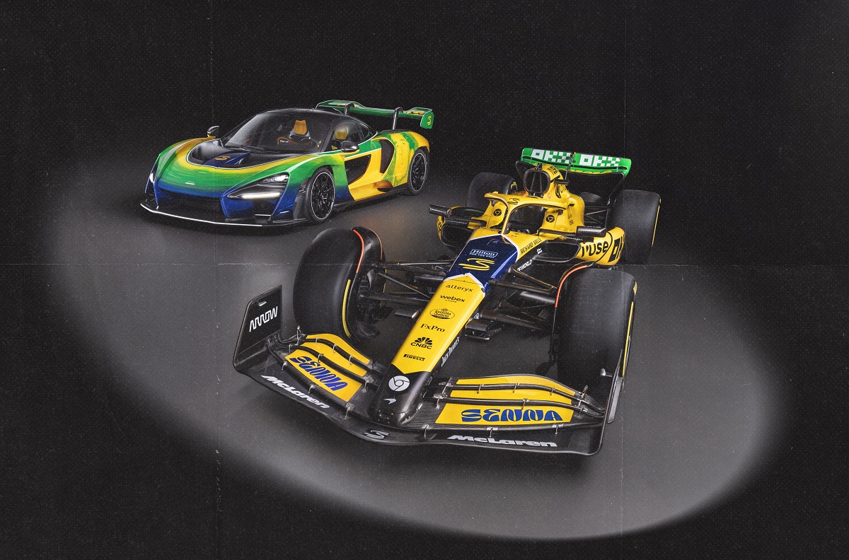 La decoración se usará todo el fin de semana en el Principado. (McLaren Racing)