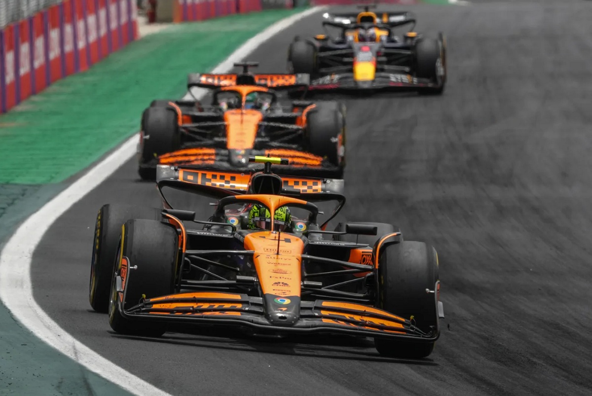Norris ganó la Sprint y achica la diferencia con Verstappen