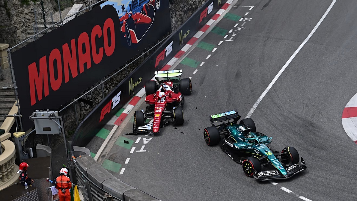Stroll penalizará un lugar en la parrilla por el choque con Leclerc