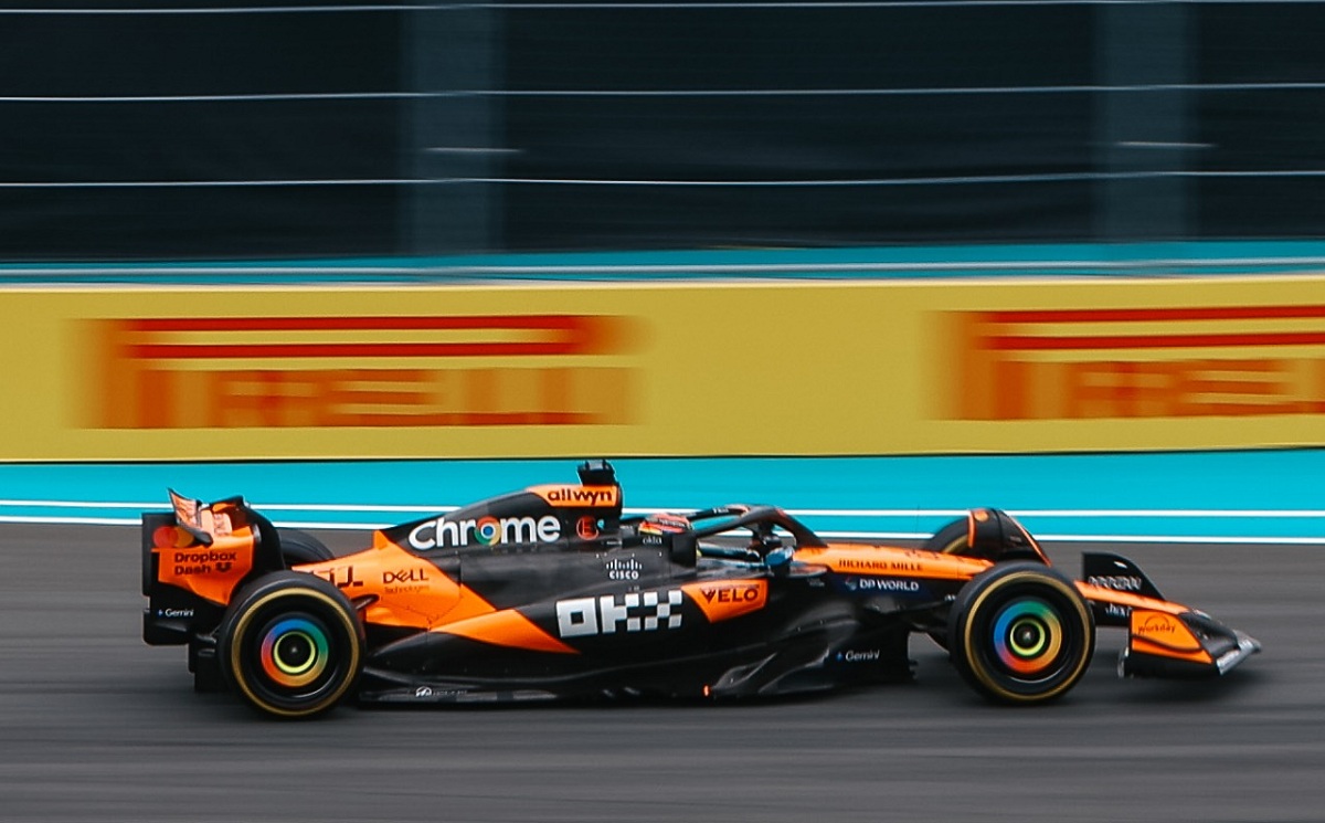 Piastri lideró los entrenamientos en Miami