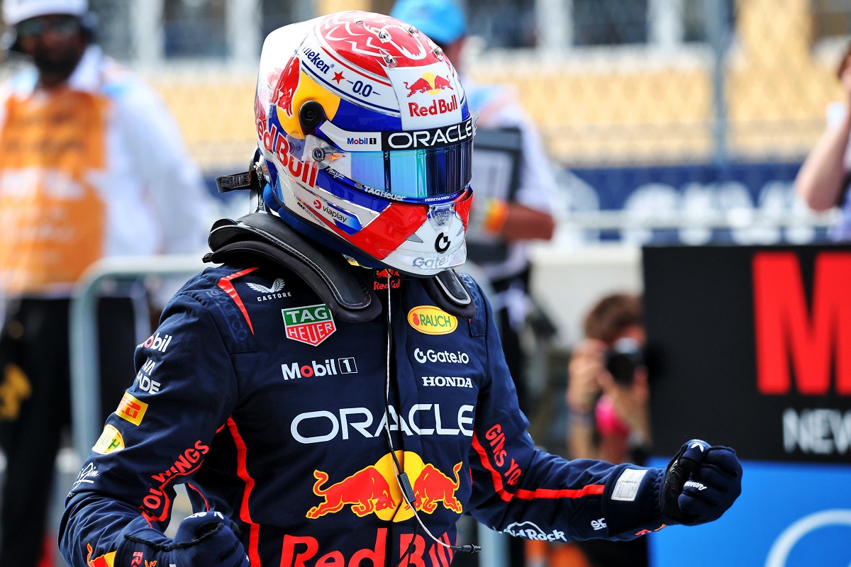 Verstappen hizo la pole en Miami
