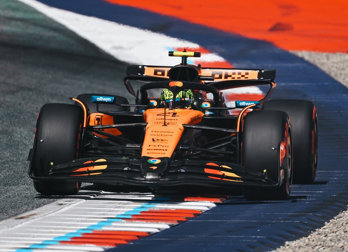 Norris consiguió la pole en Austria