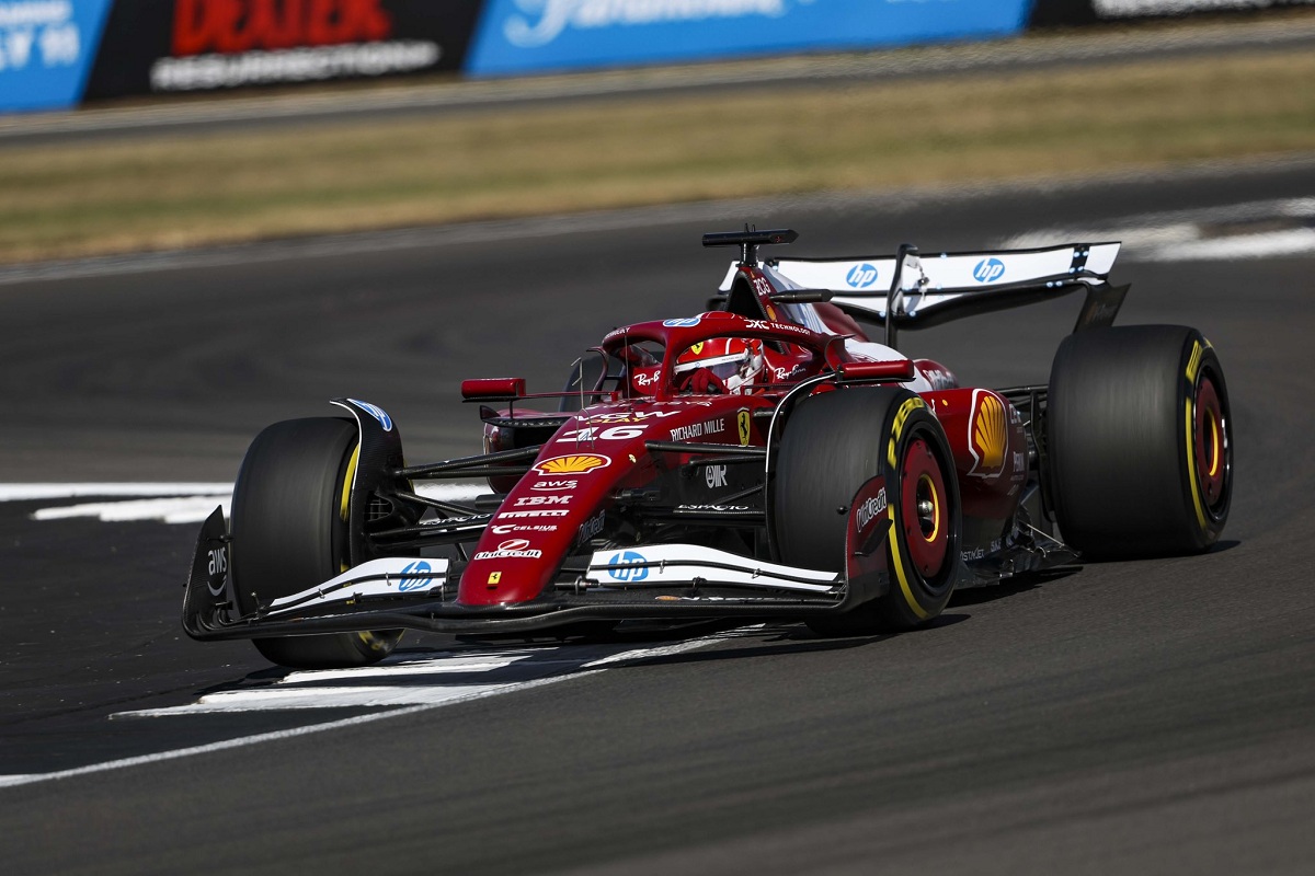 Leclerc mejoró en comparación con la PL1 y finalizó segundo. (Ferrari Media Centre)