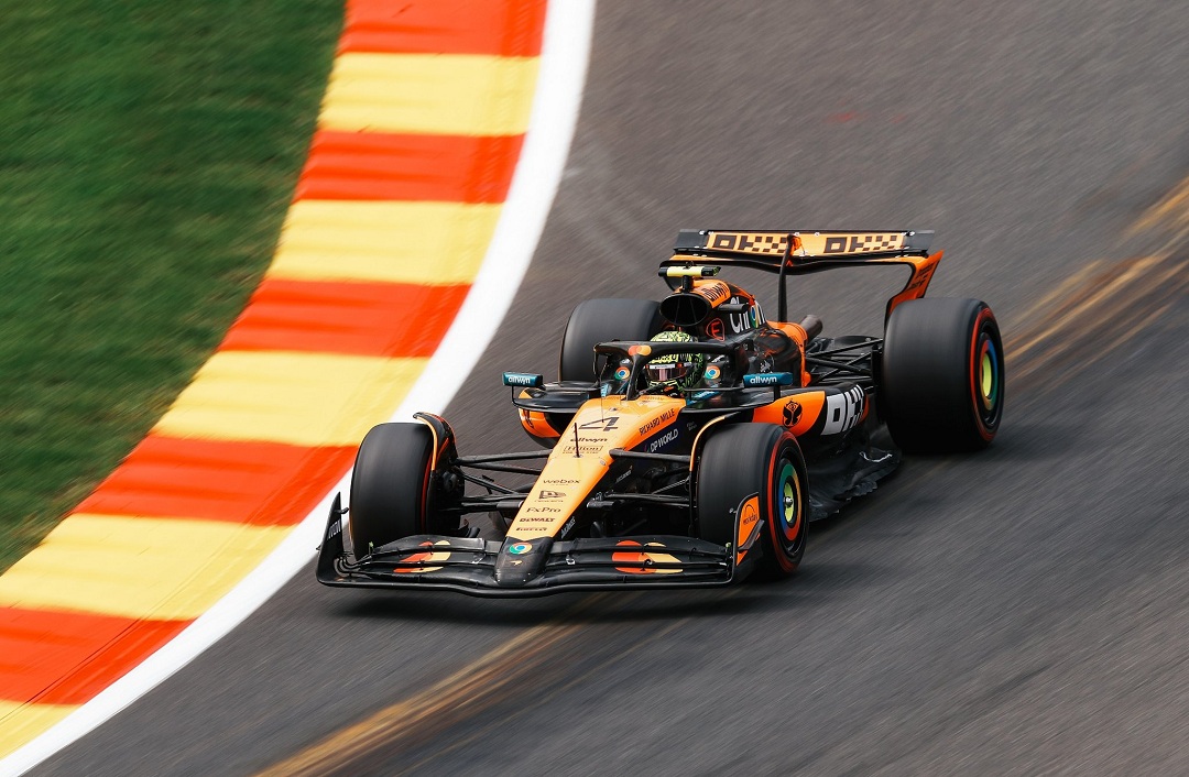 Norris gana la pole en Spa