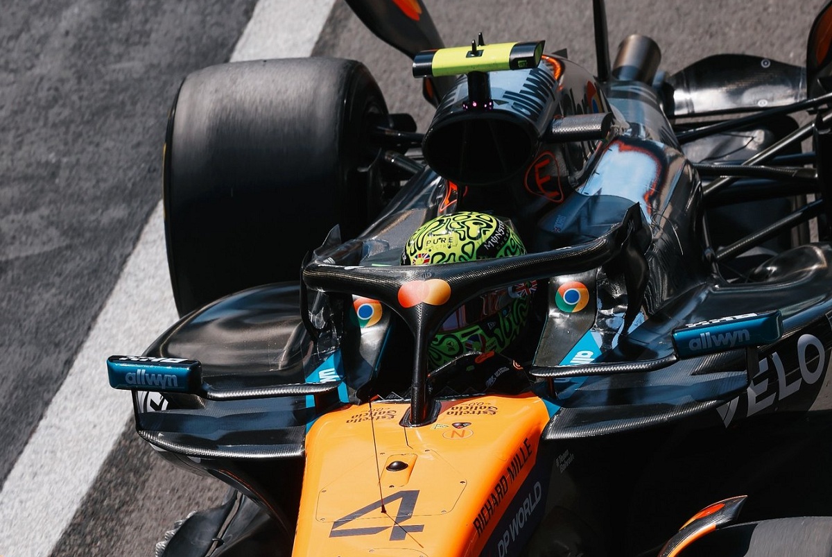 Norris lideró la segunda práctica en Silverstone