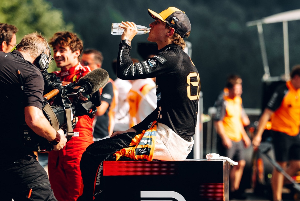 Piastri perdió la pole en el último sector. (McLaren Racing)