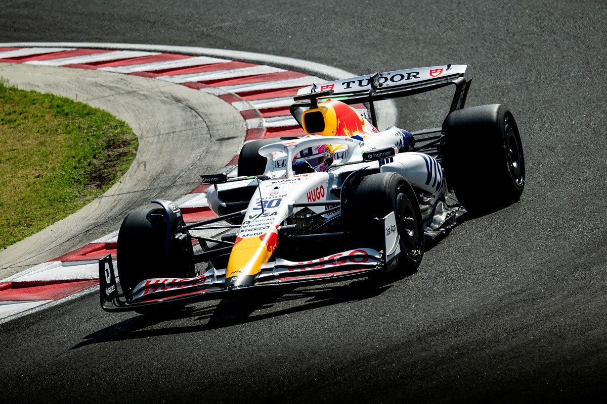 Racing Bulls trabajó los test con Lawson. (Pirelli Newsroom)