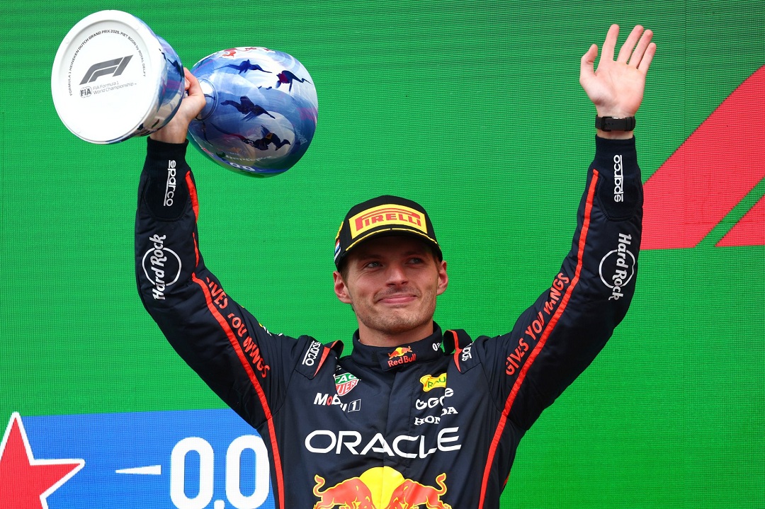 Verstappen: “Es un logro muy, muy bueno para nosotros”