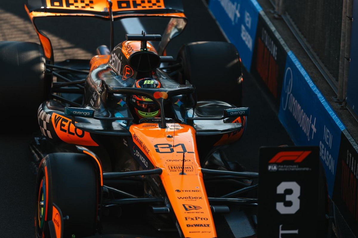 Piastri, una tercera posición con gusto a poco. (McLaren Racing)