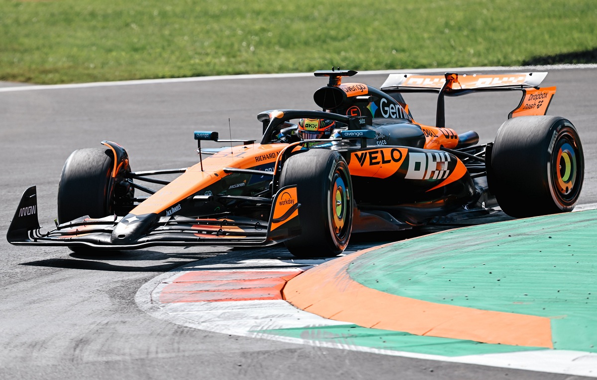 Un mal Sector 1 en el último stint dejó sin chances de pole a Piastri. (McLaren Racing)