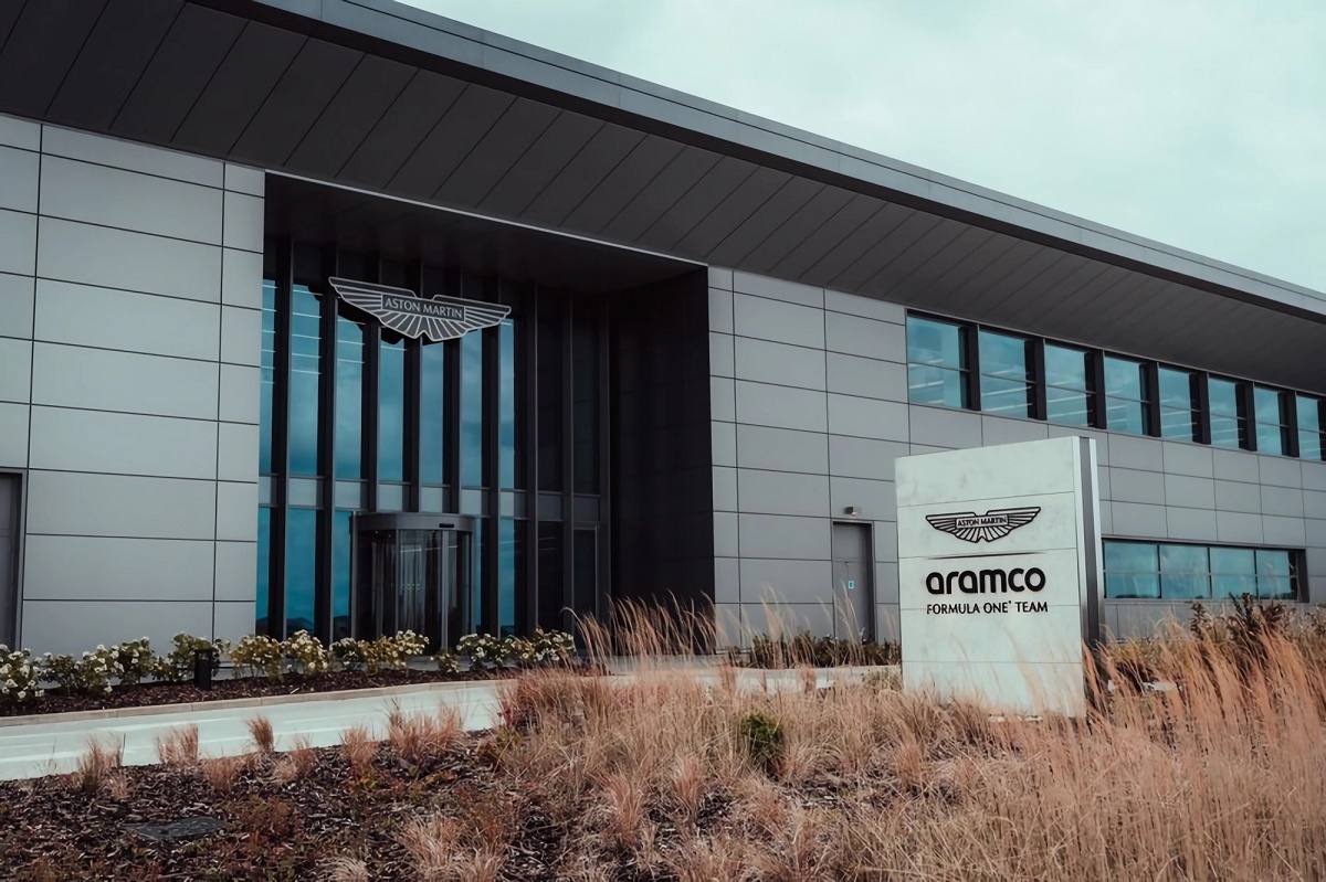 El campus de Aston Martin en Silverstone. (Getty Images)