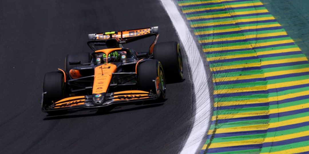 Norris lidera el 1-2 de McLaren en la única práctica del GP de Sao Paulo; Colapinto, 16°