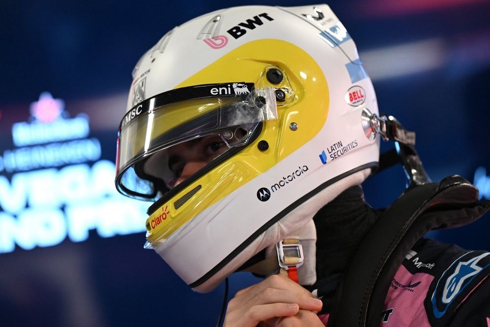 Colapinto lamenta daños en el coche tras incidente en el inicio del GP de Las Vegas