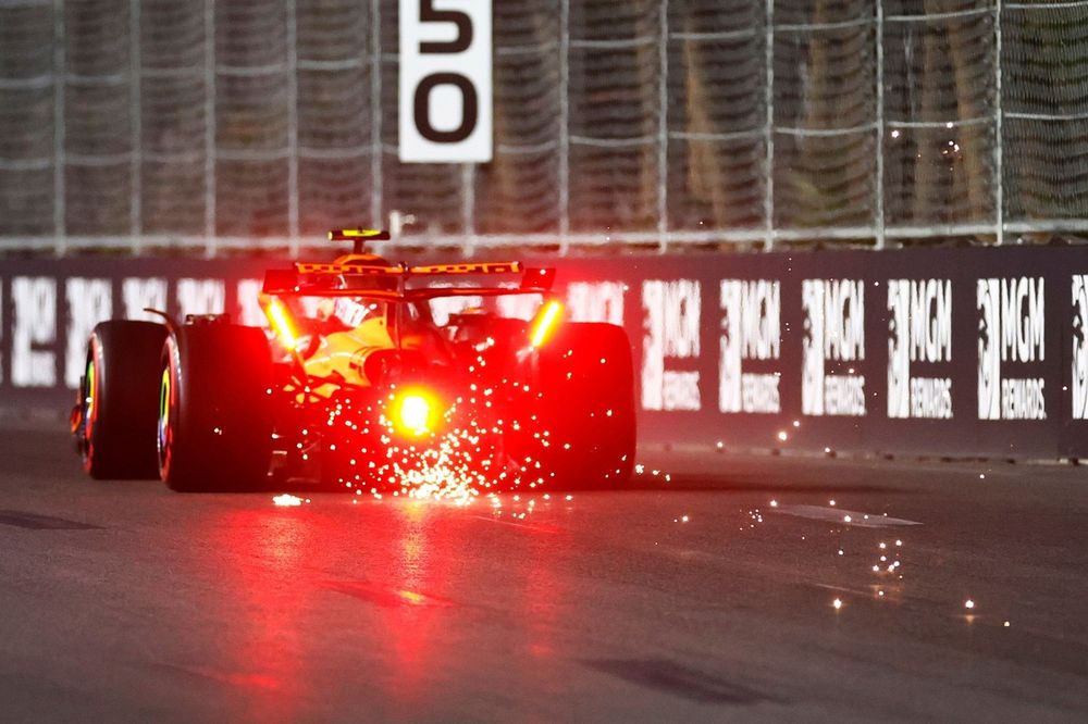 FIA descalifica a McLaren por infracción técnica en Las Vegas : Norris y Piastri salen sin puntos