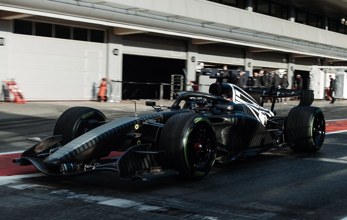 Bottas sale a pista con el Cadillac. (Cadillac Formula 1 Team)