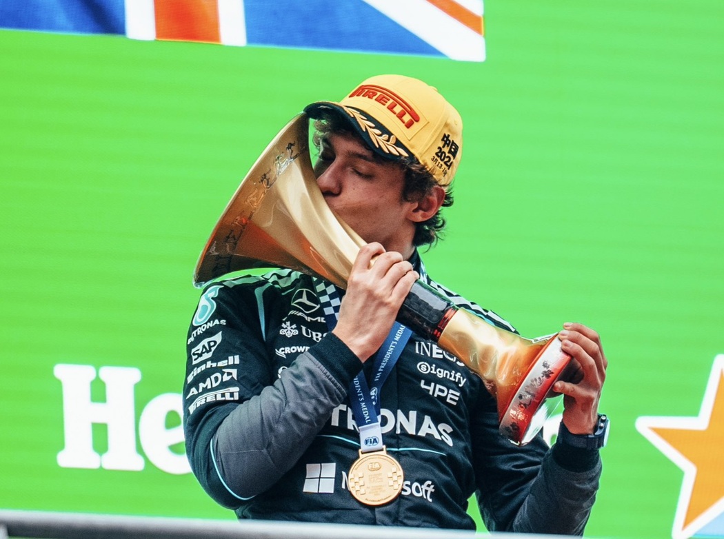 Antonelli logra su primera victoria en F1