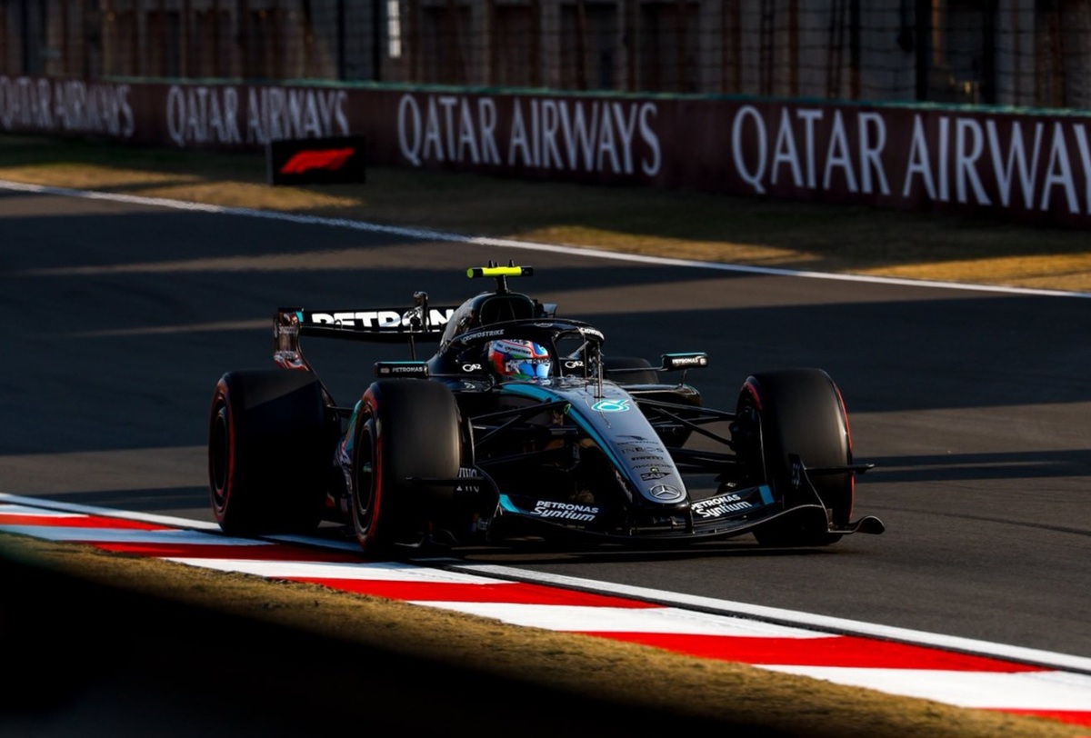 Antonwlli durante la clasificación. (Mercedes AMG Petronas F1 Team)