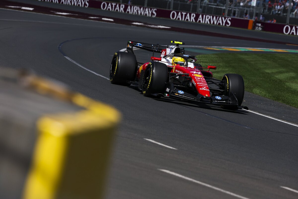 Hamilton secundó a su compañero para sellar el 1-2 de Maranello. (Ferrari Media Centre)
