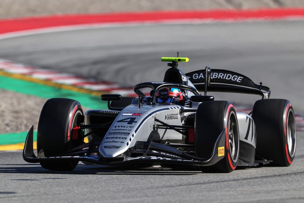 F2 | Herta comienza el fin de semana de Miami en lo más alto para Hitech