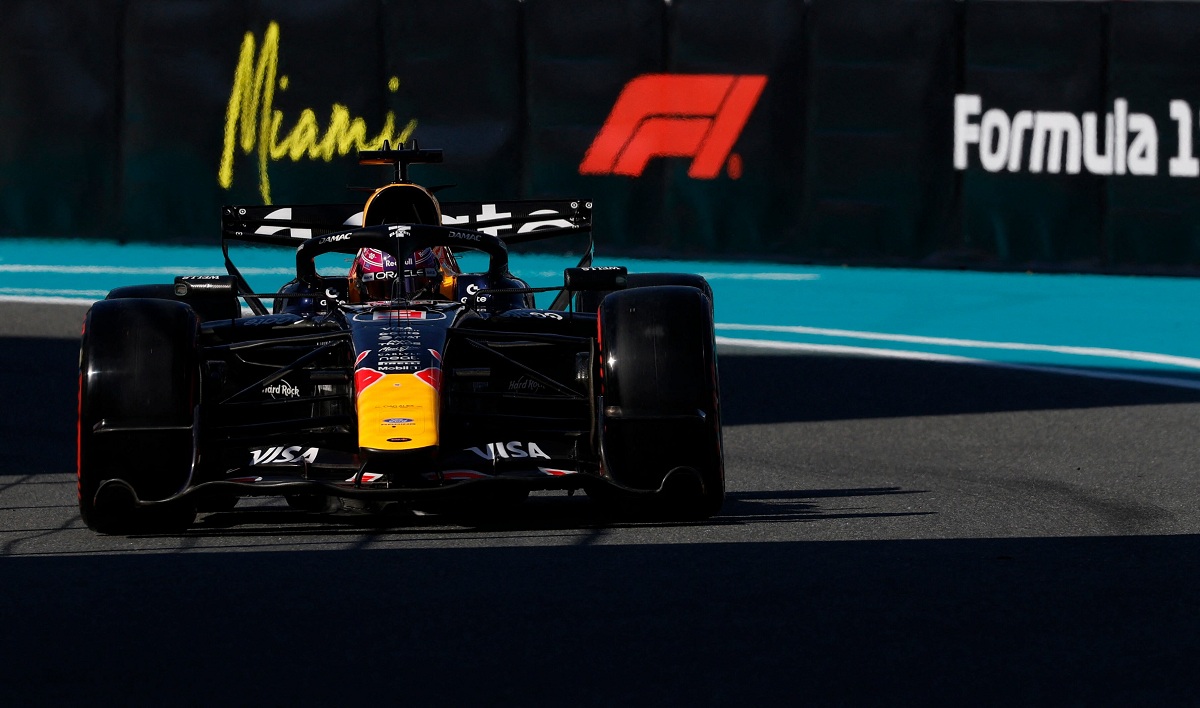 Verstappen fue la única amenaza para Antonelli en Q3. (Marco Bello / REUTERS)