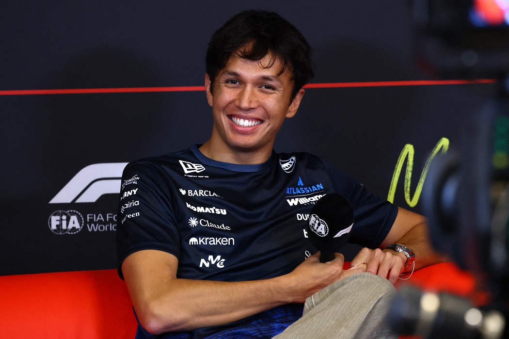 Albon renovó con Williams