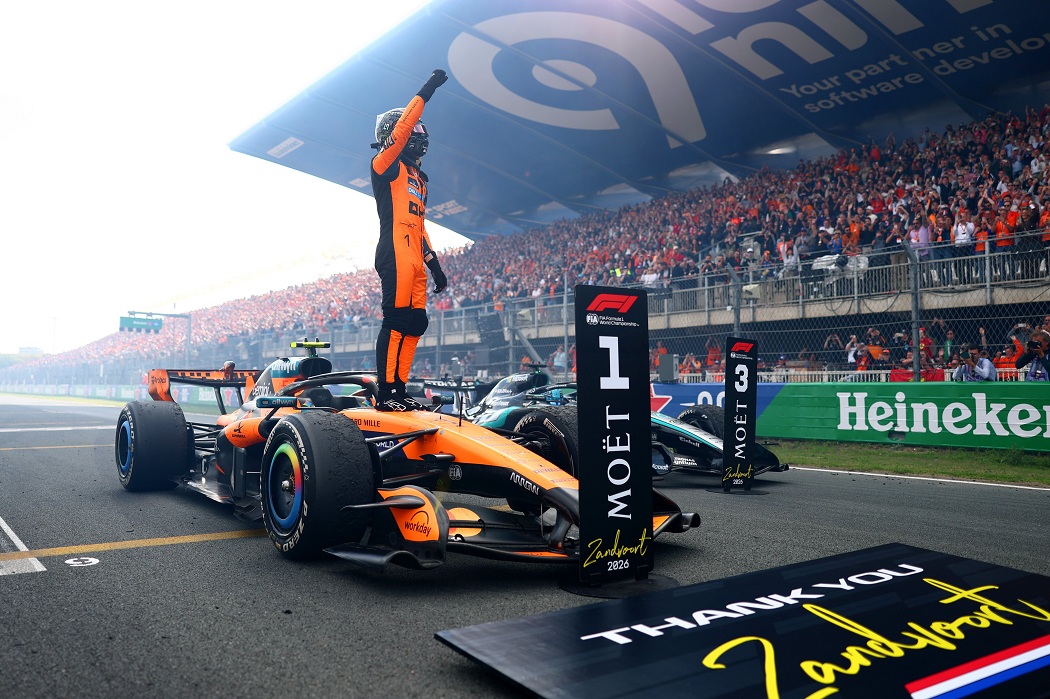 Zandvoort se despidió de la F1 con un brillante victoria de Norris