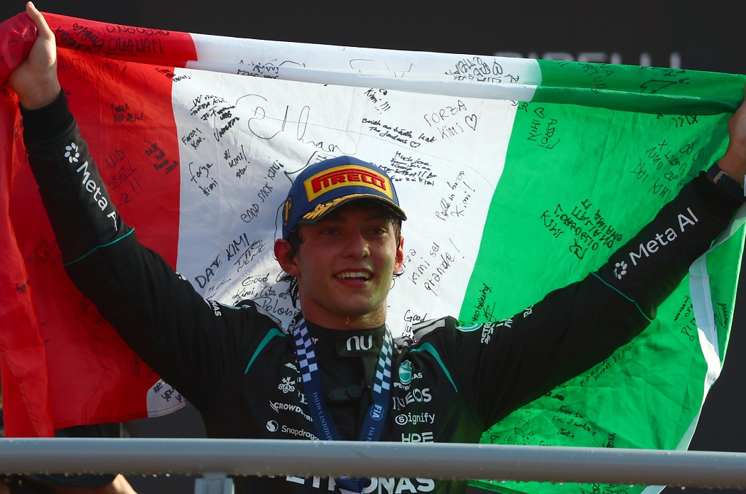 Antonelli se convierte en héroe nacional con la victoria en Monza